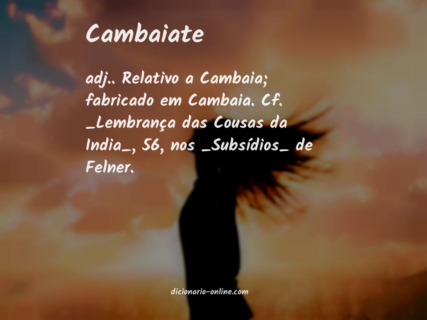 Significado de cambaiate