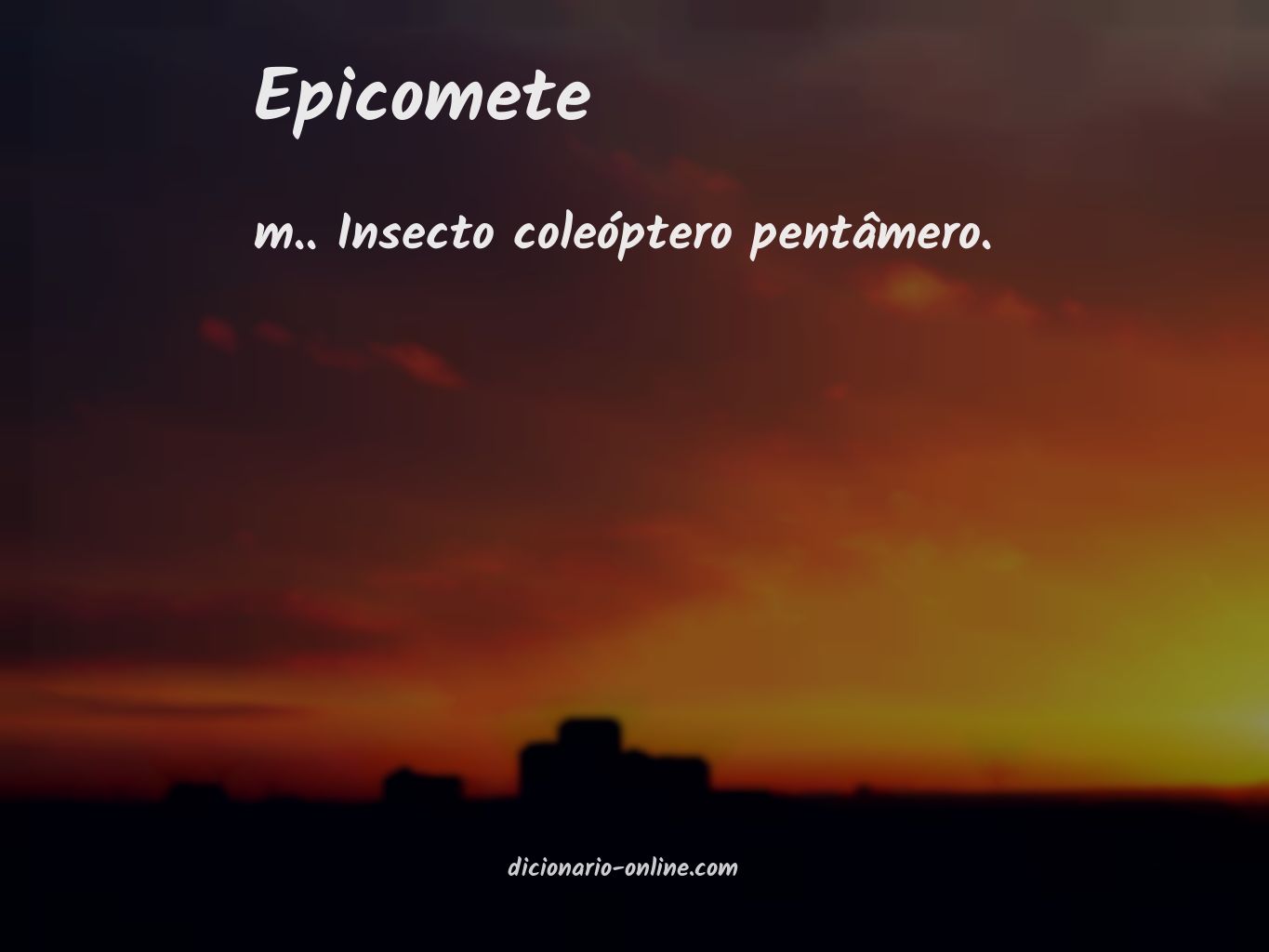 Significado de epicomete