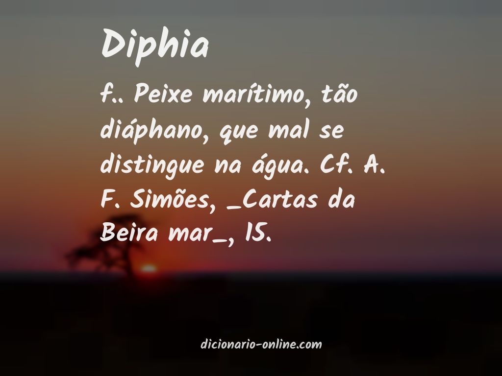 Significado de diphia