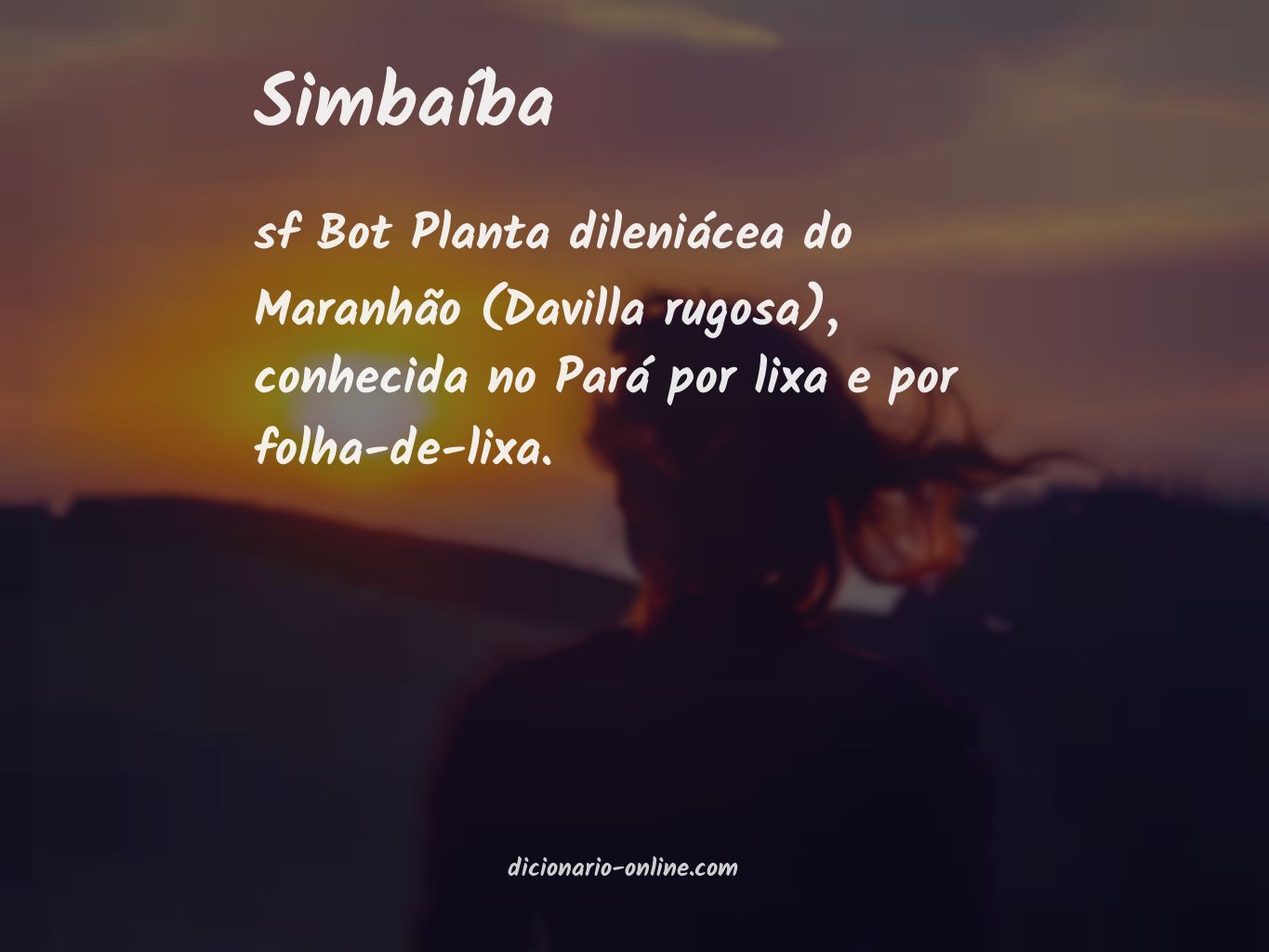 Significado de simbaíba