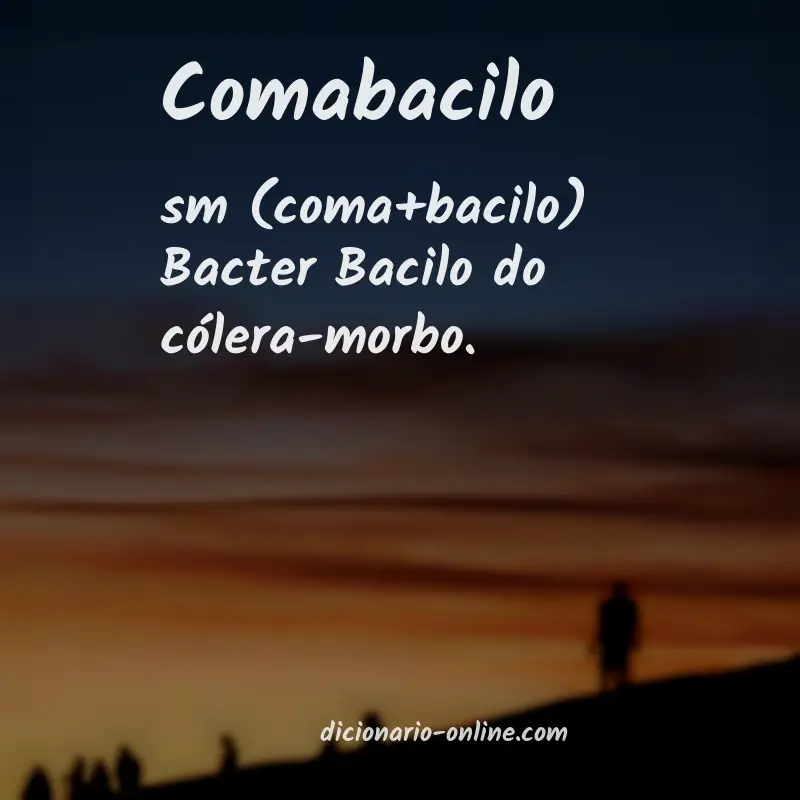 Significado de comabacilo