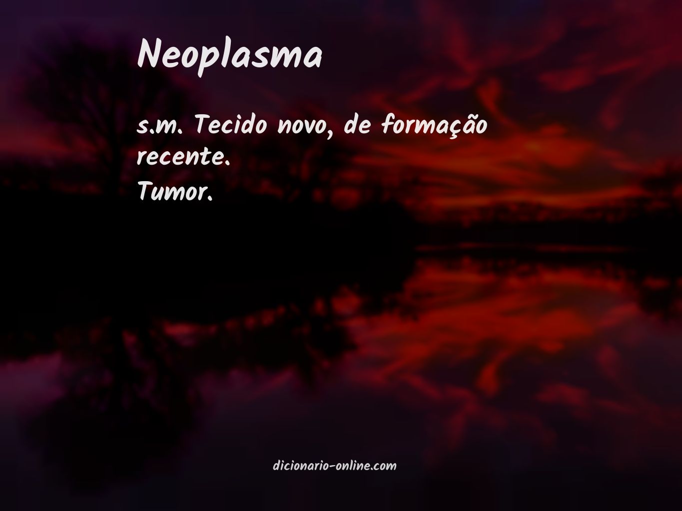 Significado de neoplasma