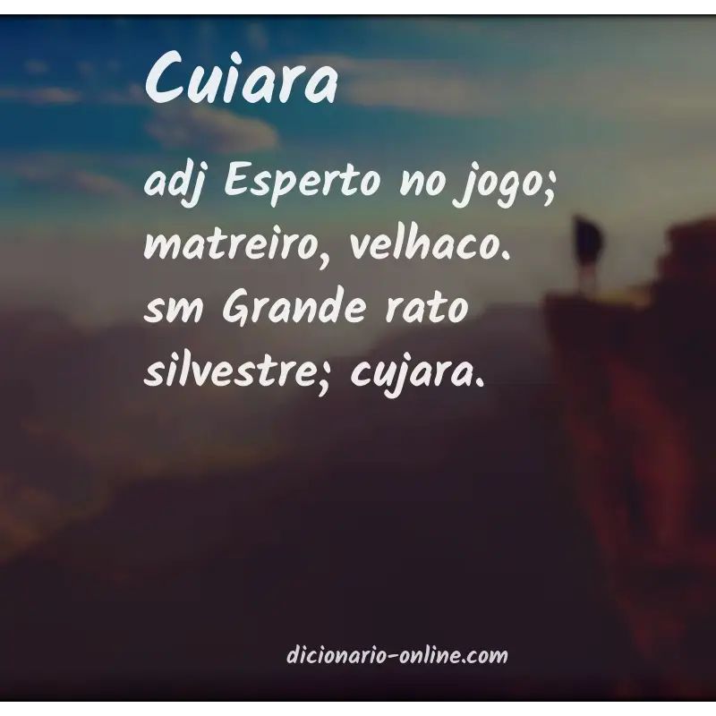 Significado de cuiara