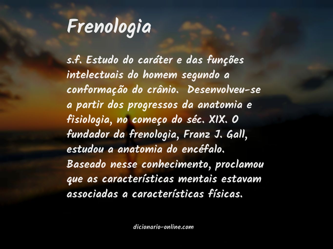 Significado de frenologia