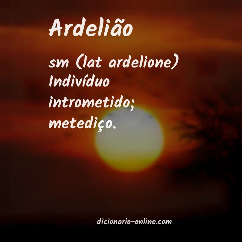 Significado de ardelião