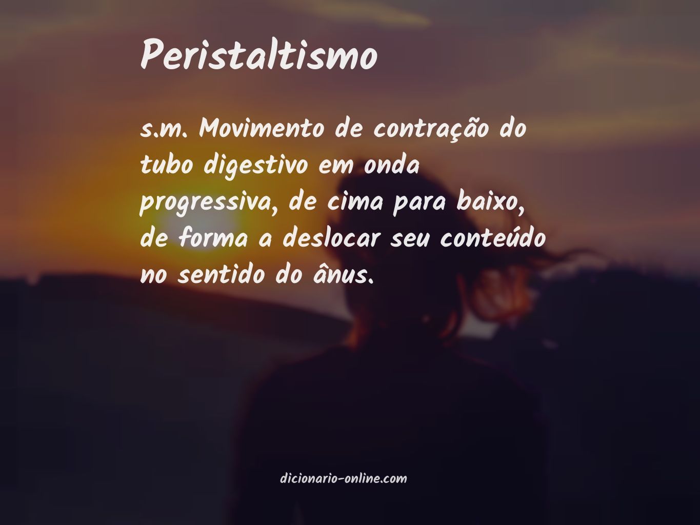 Significado de peristaltismo