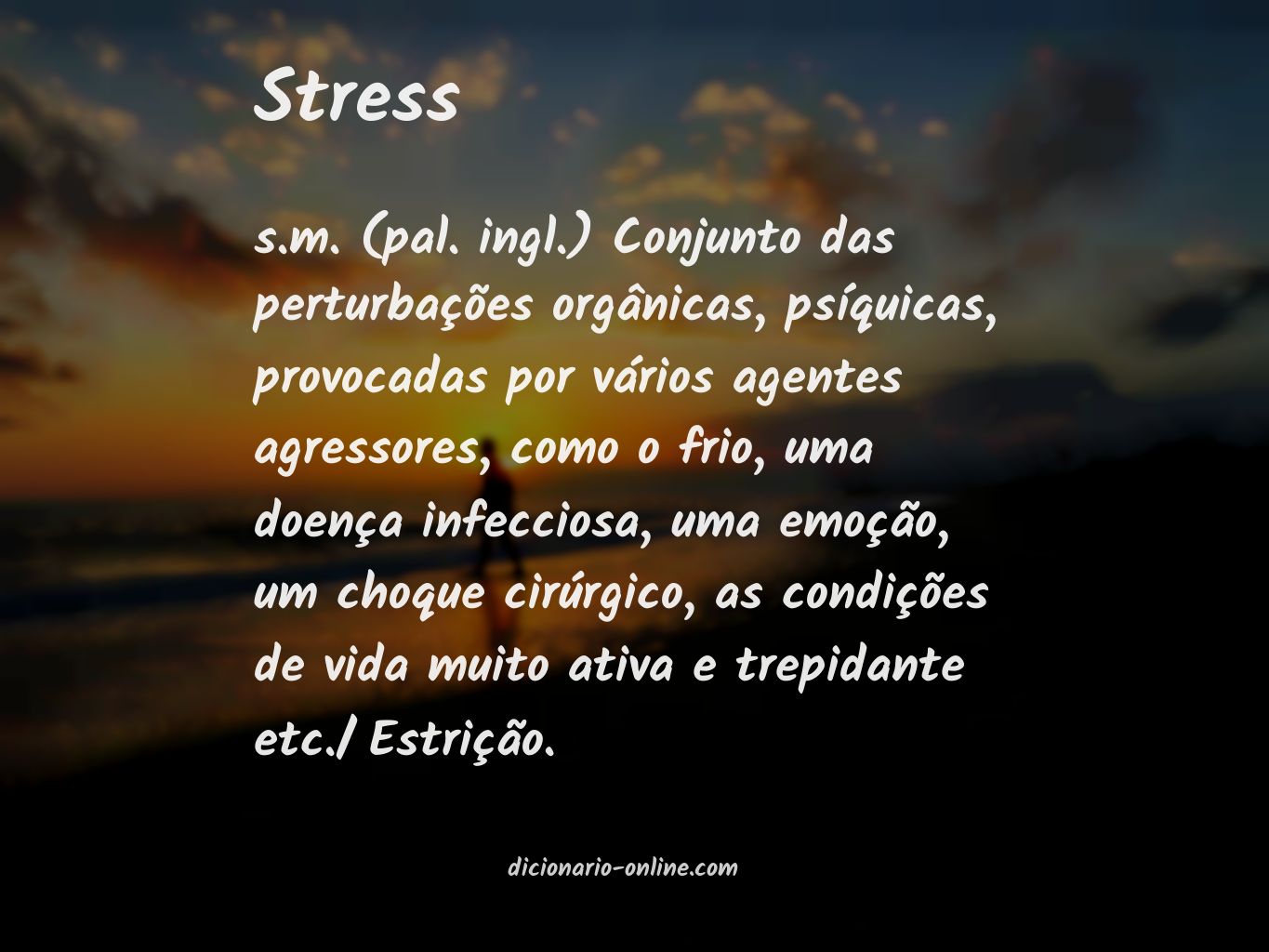 Significado de stress