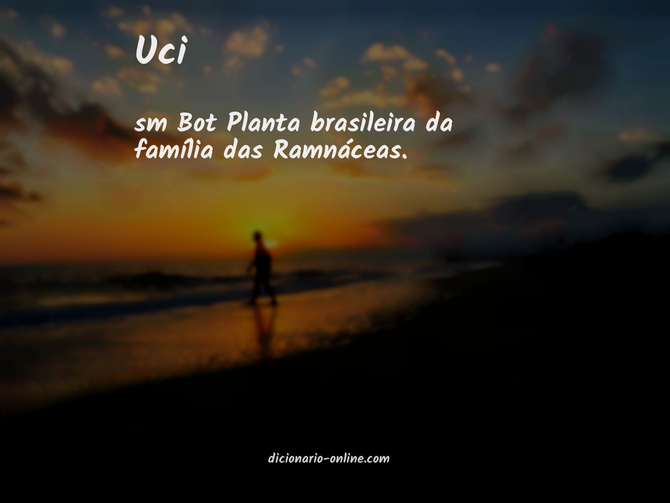 Significado de uci