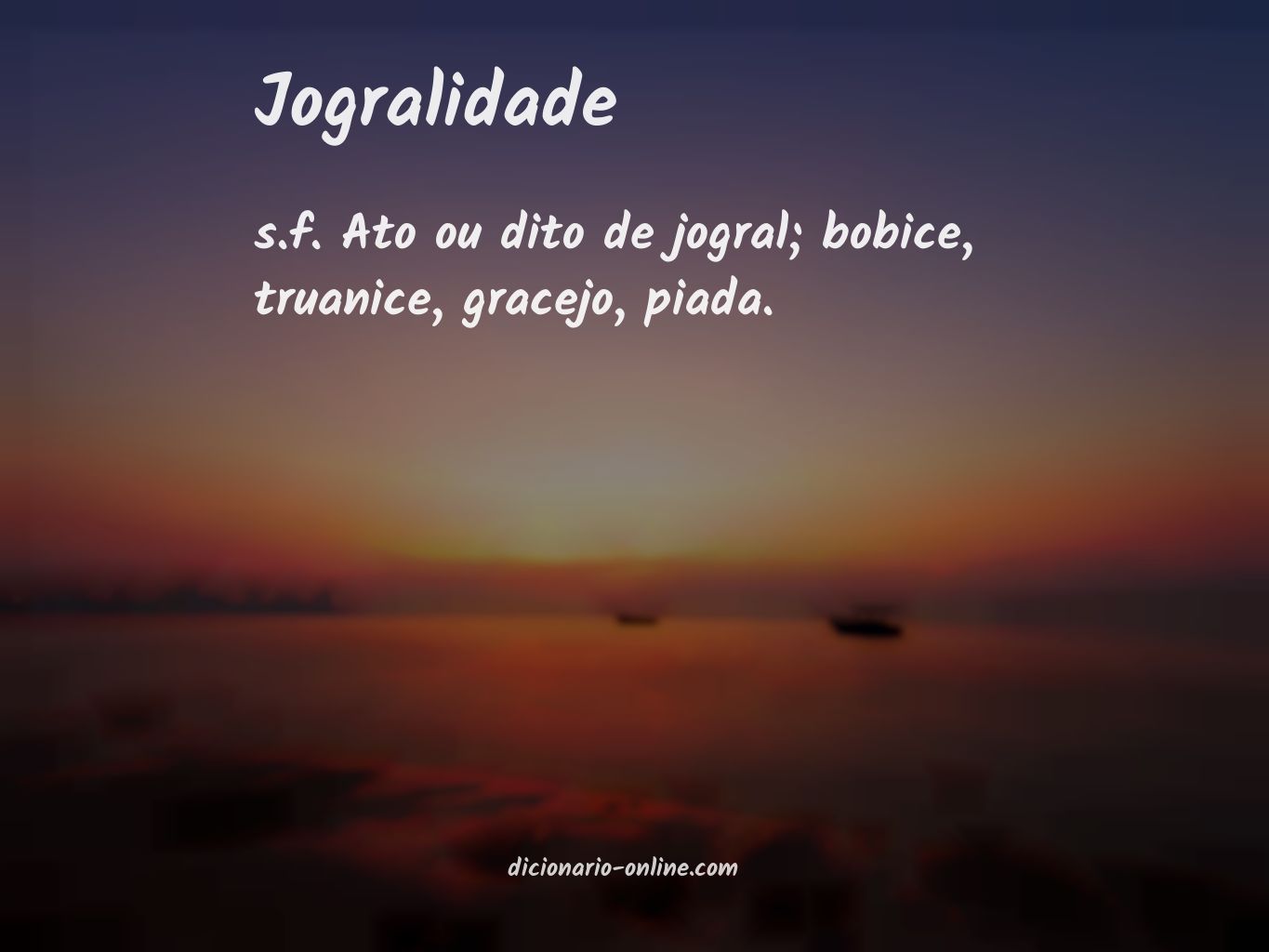 Significado de jogralidade