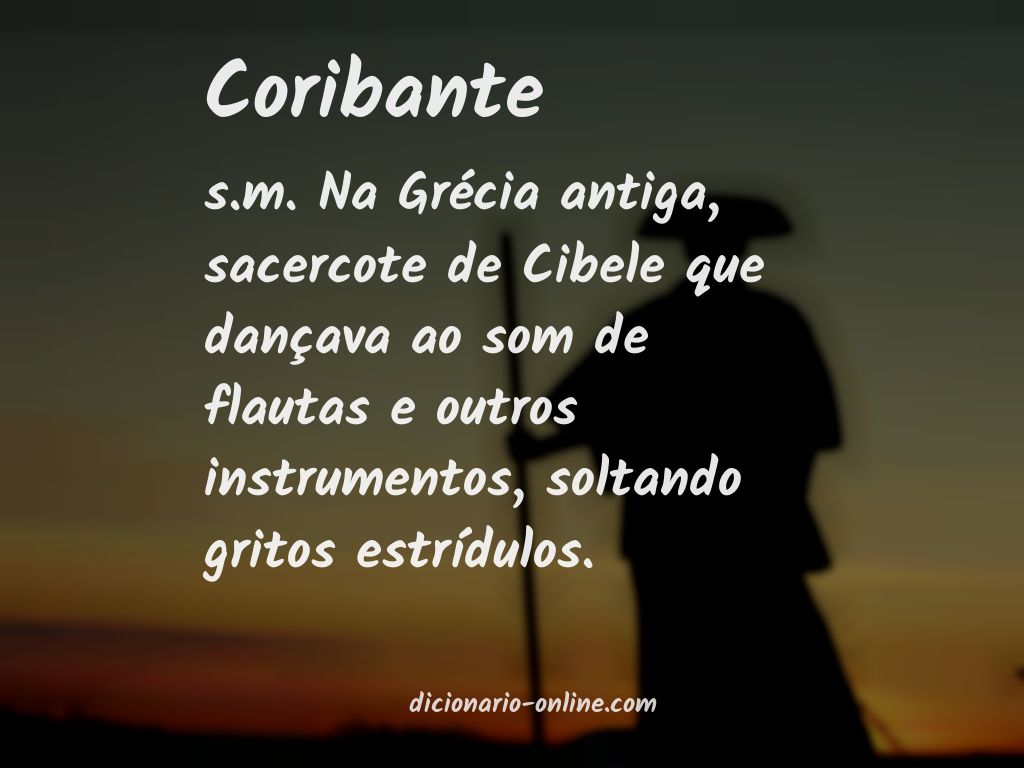 Significado de coribante