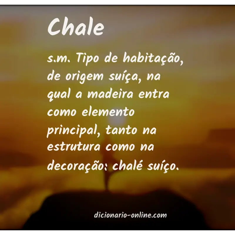 Significado de chale