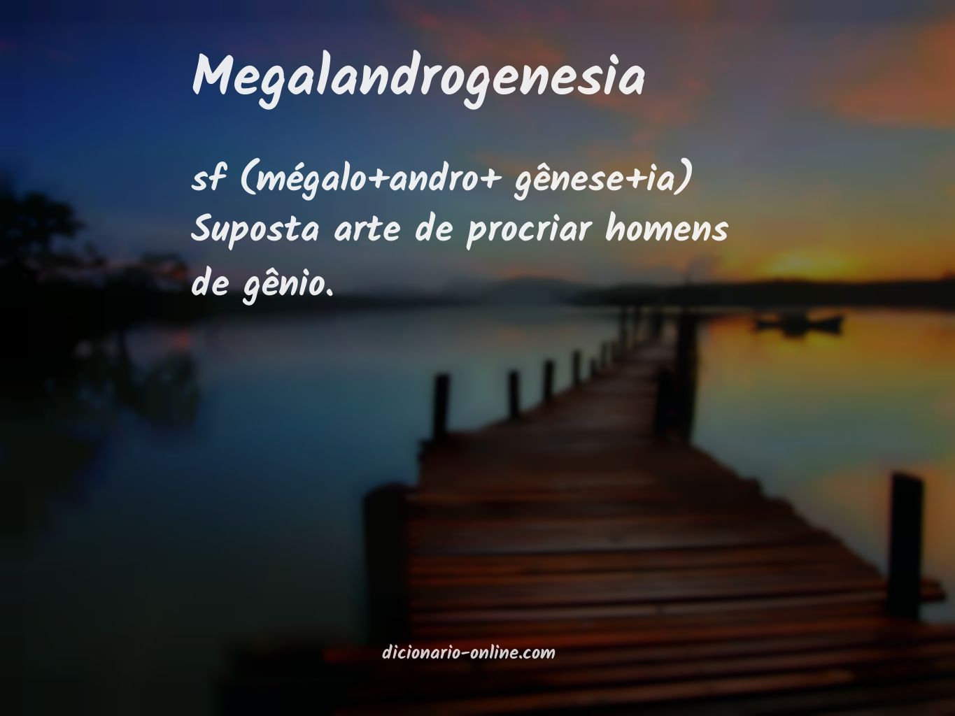 Significado de megalandrogenesia