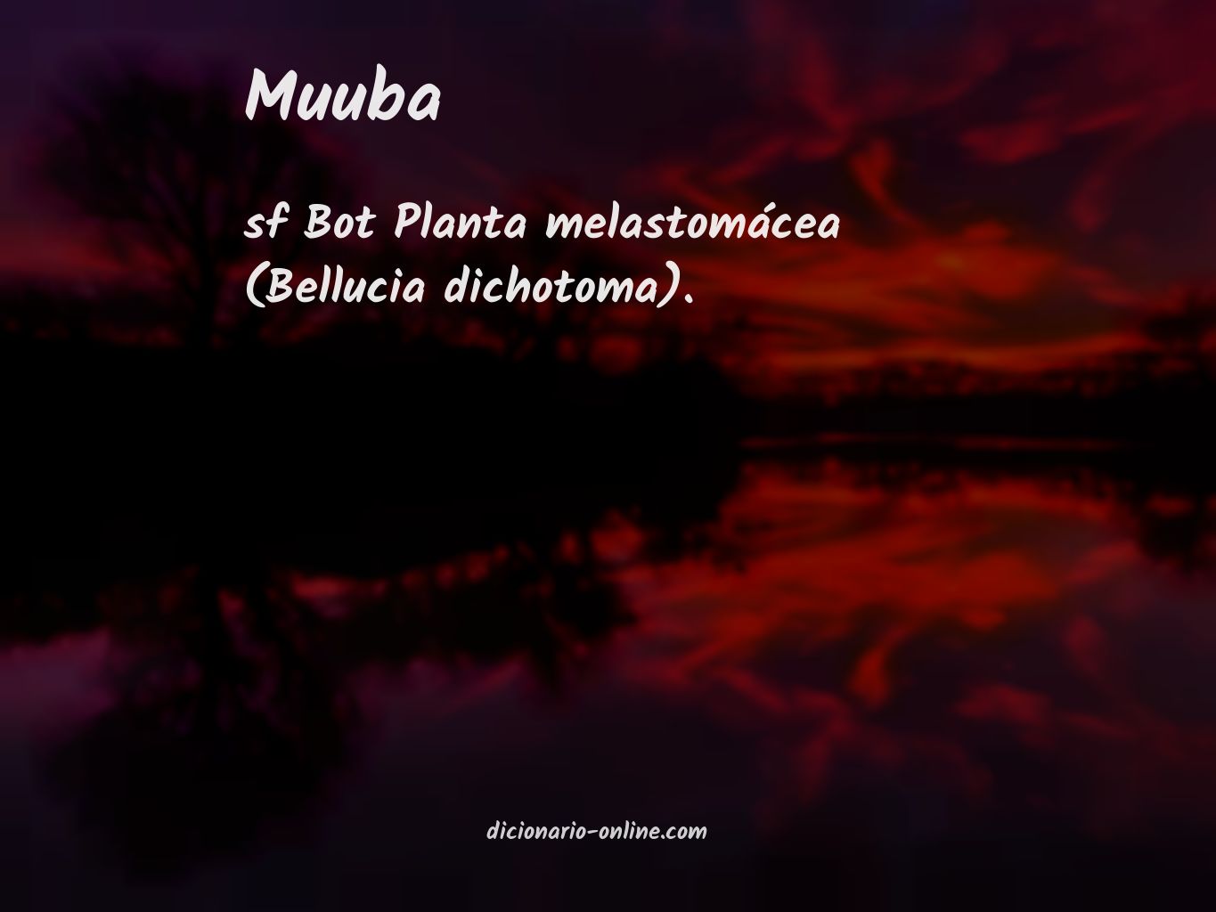 Significado de muuba