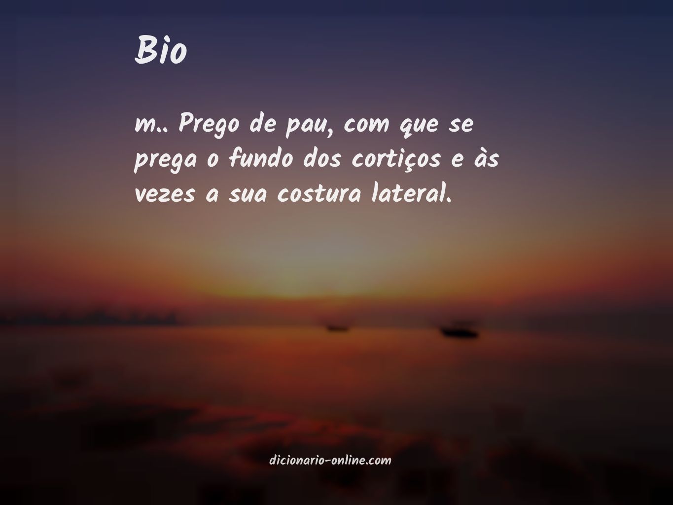 Significado de bio