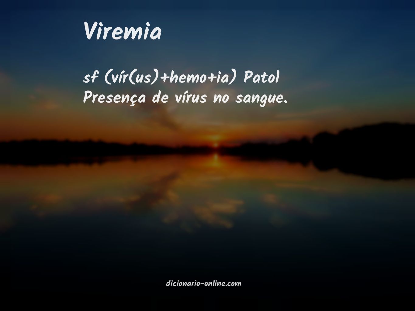 Significado de viremia