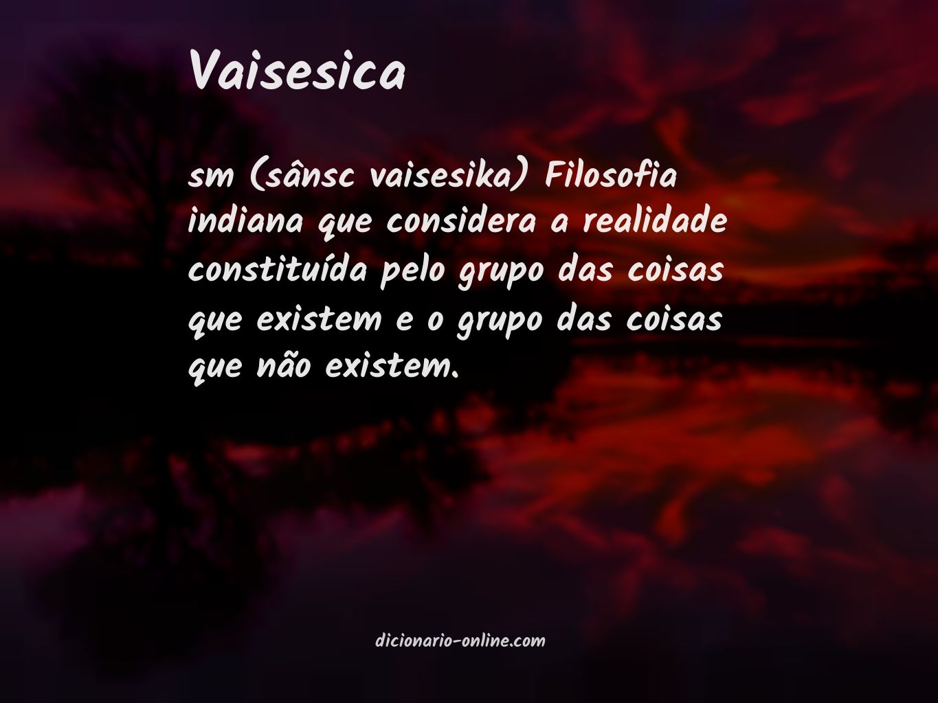 Significado de vaisesica