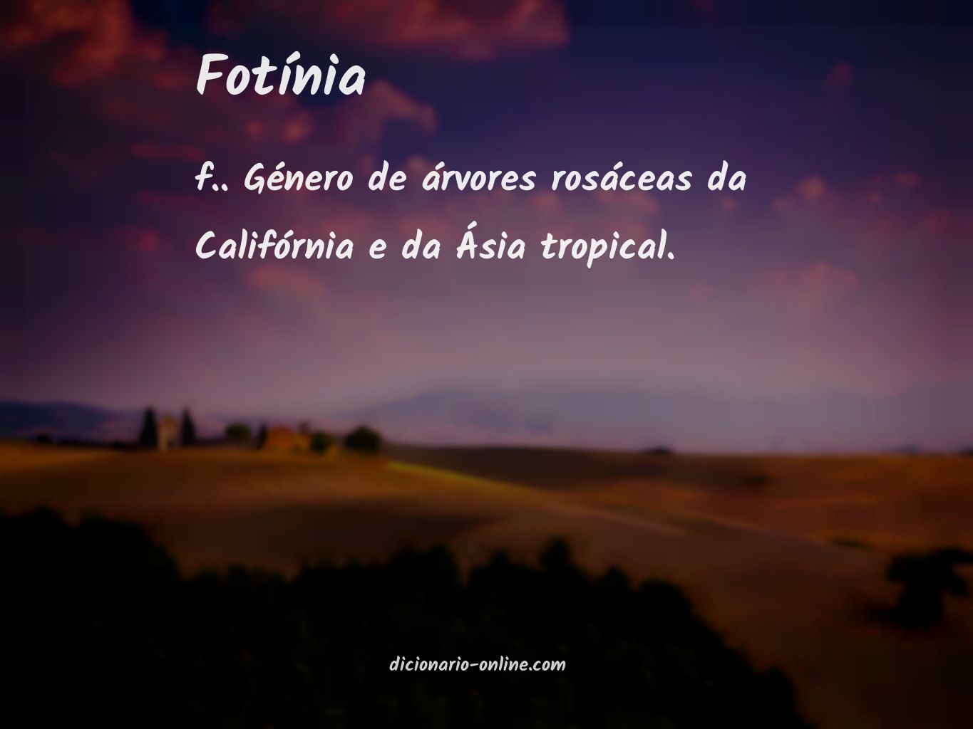 Significado de fotínia