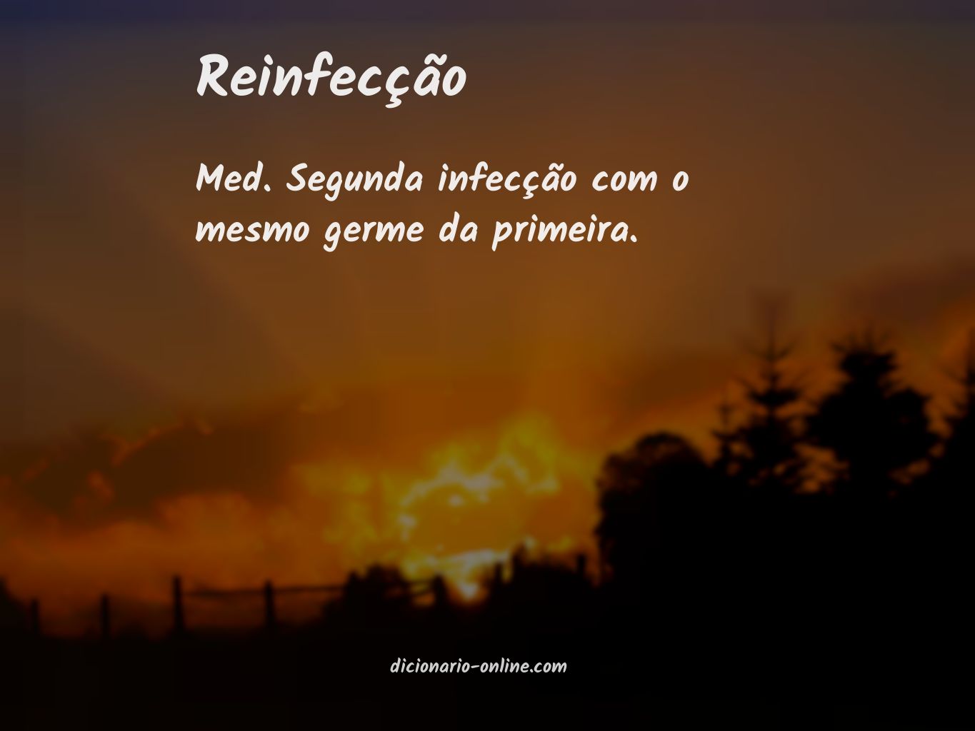 Significado de reinfecção