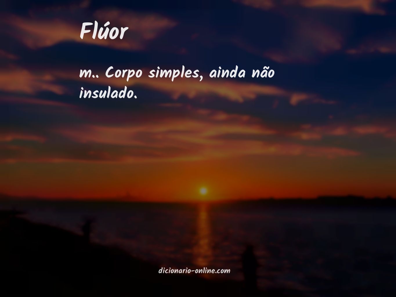 Significado de flúor