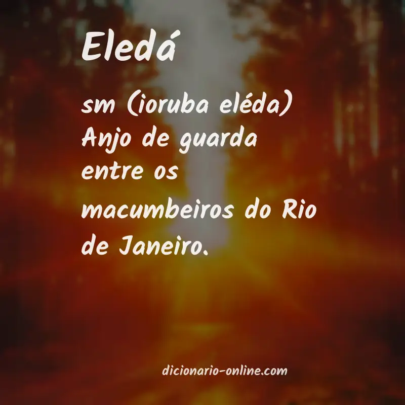 Significado de eledá