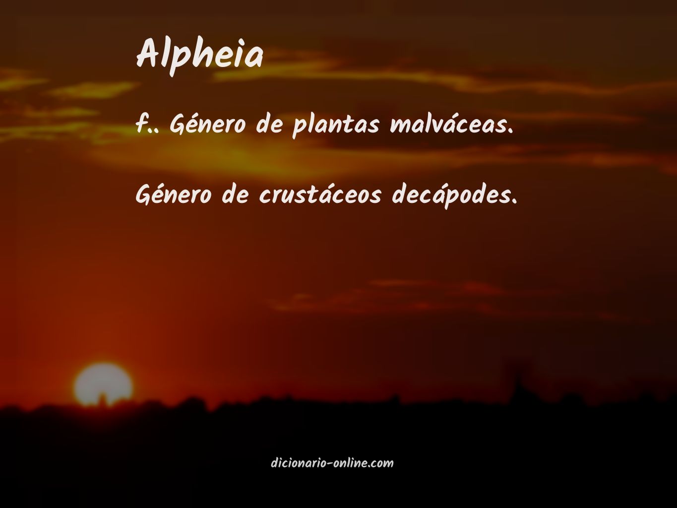 Significado de alpheia