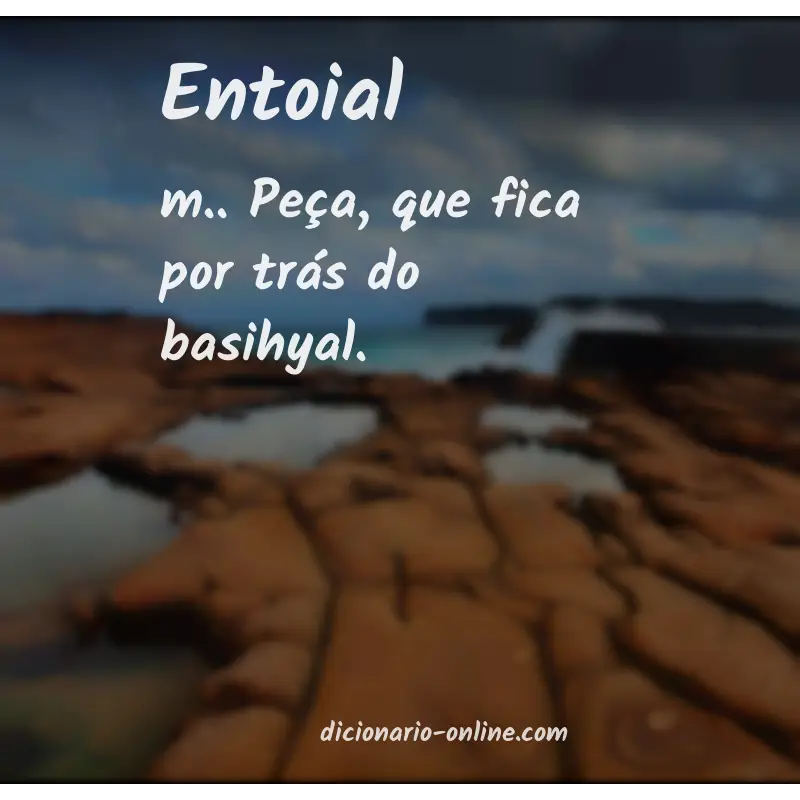 Significado de entoial