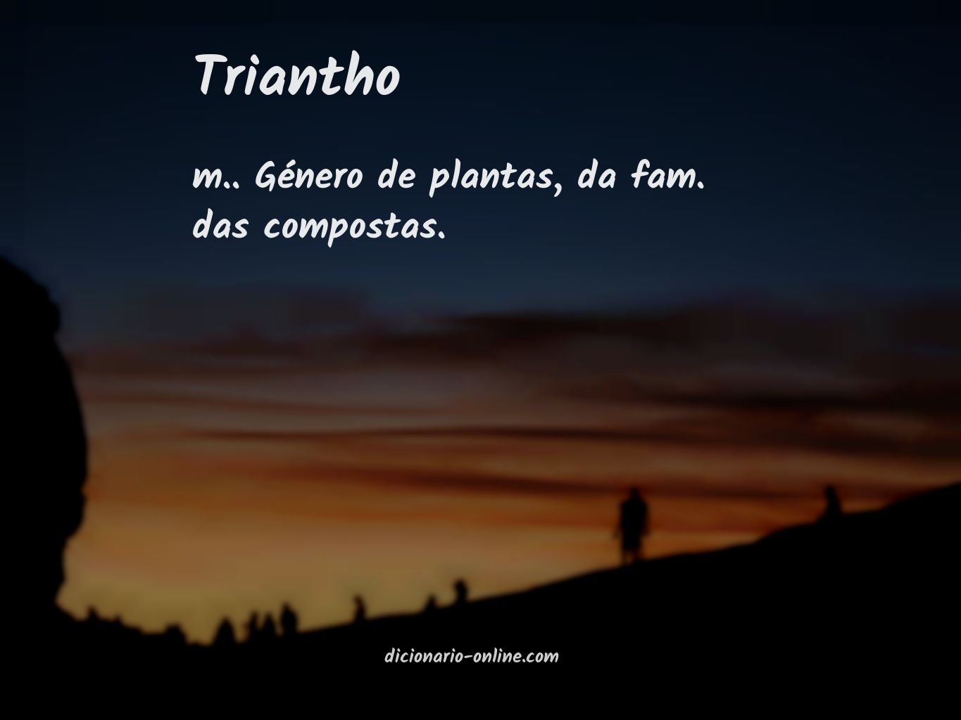 Significado de triantho