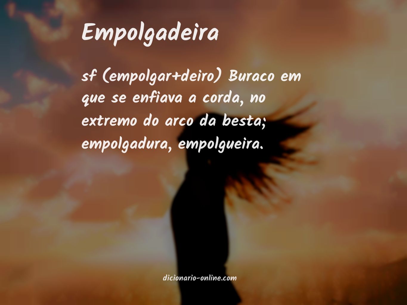 Significado de empolgadeira