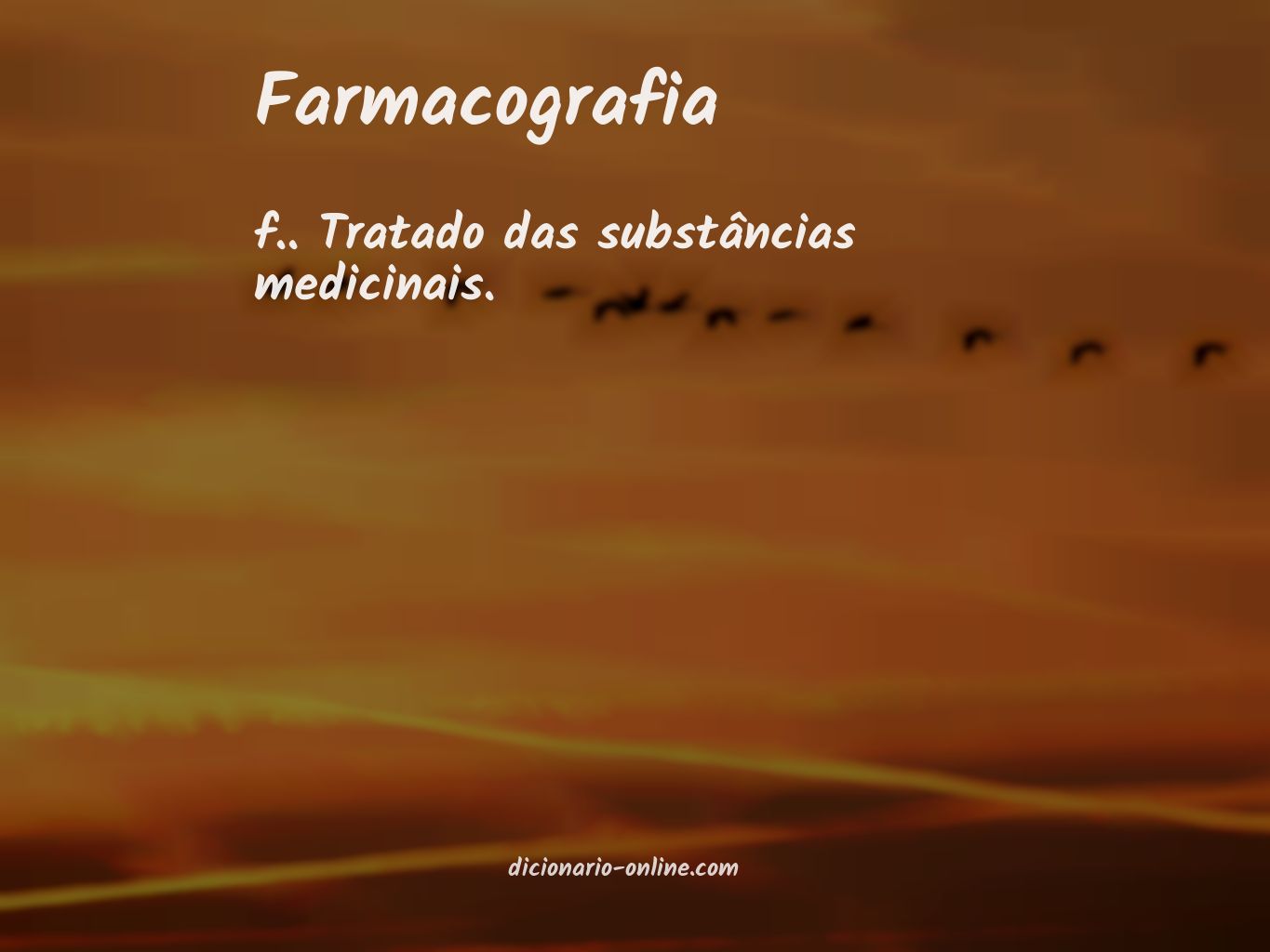 Significado de farmacografia