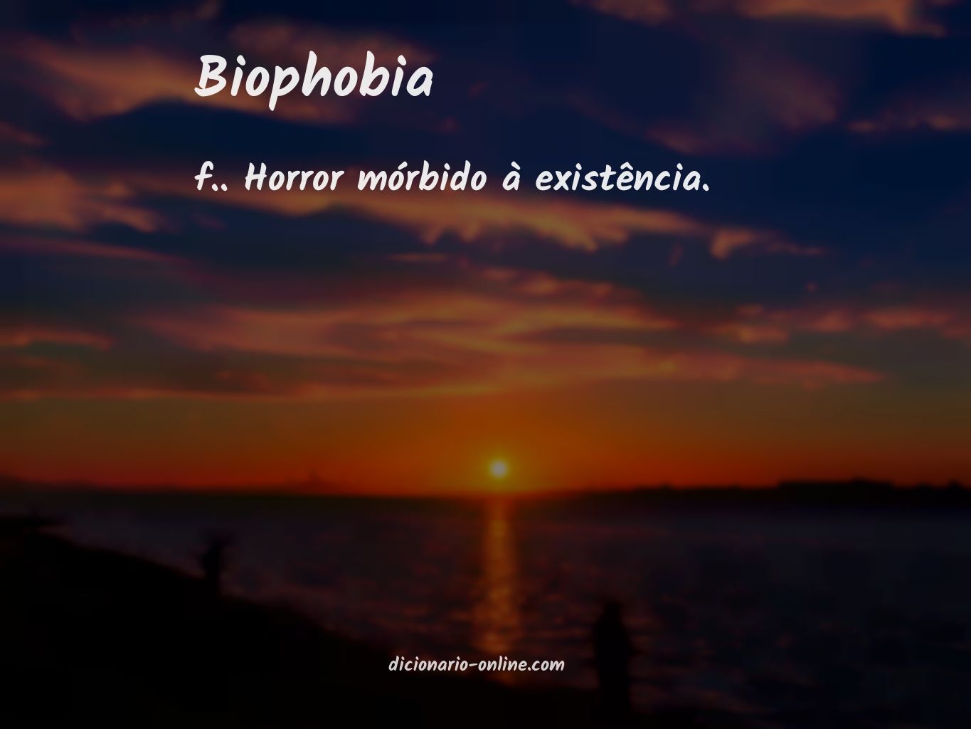 Significado de biophobia