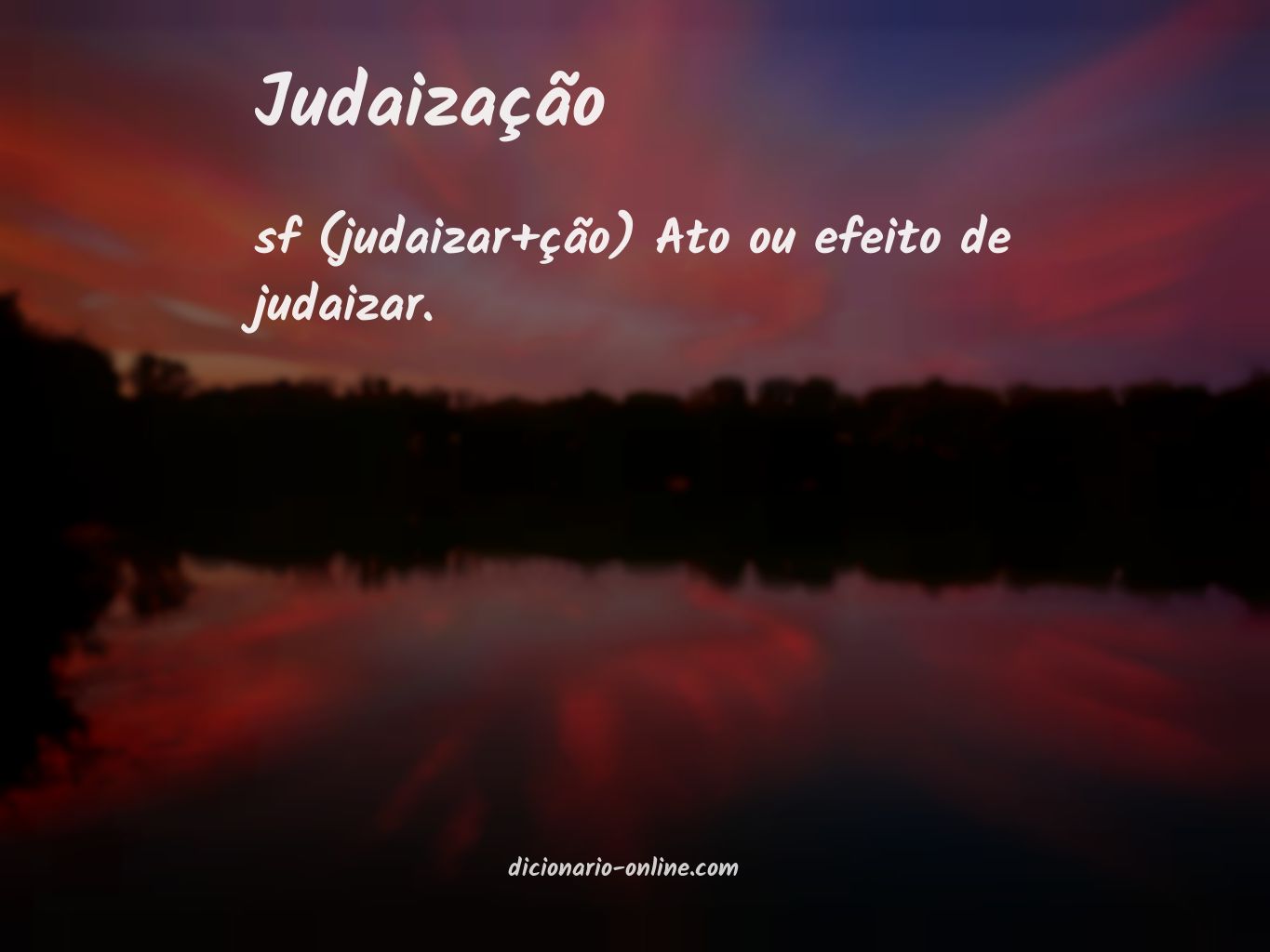 Significado de judaização