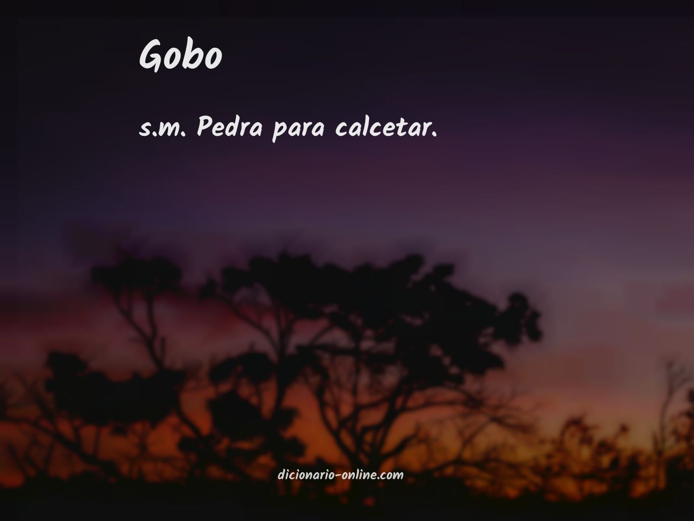 Significado de gobo