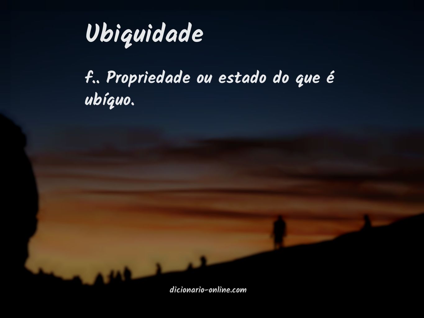 Significado de ubiquidade