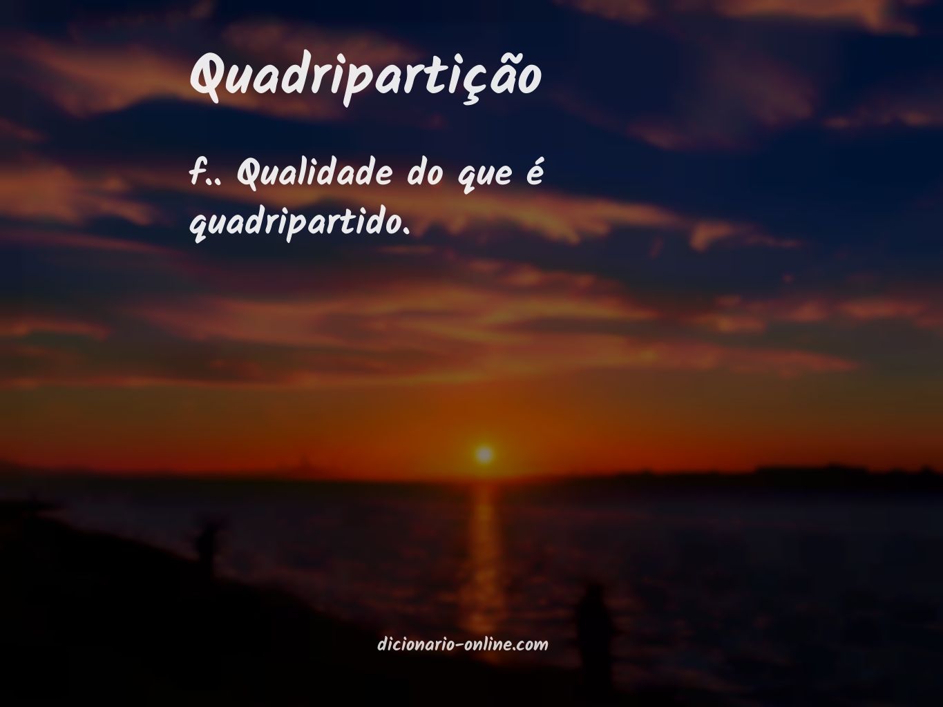 Significado de quadripartição