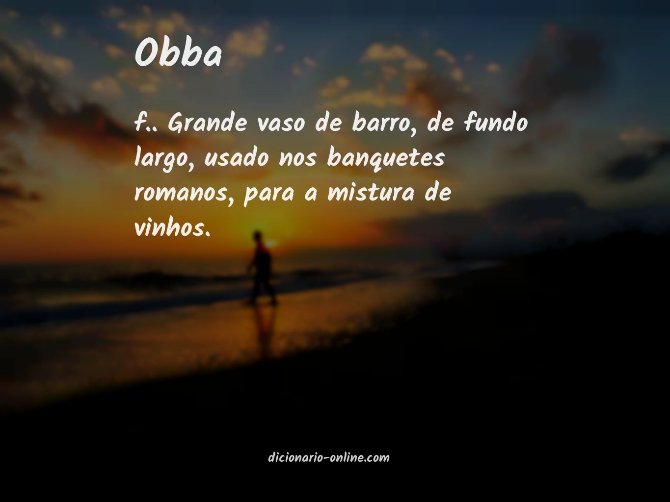 Significado de obba