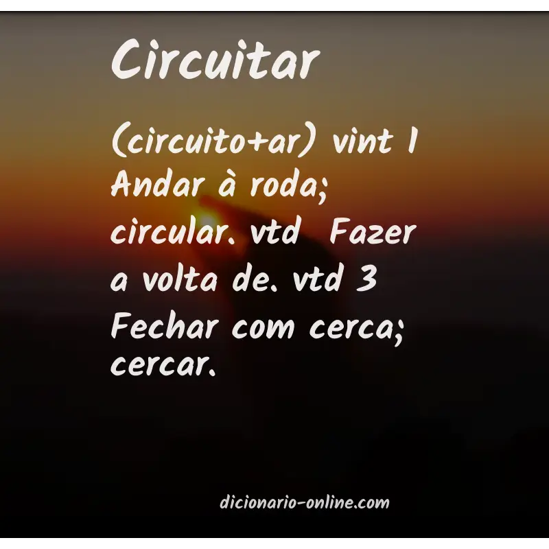 Significado de circuitar