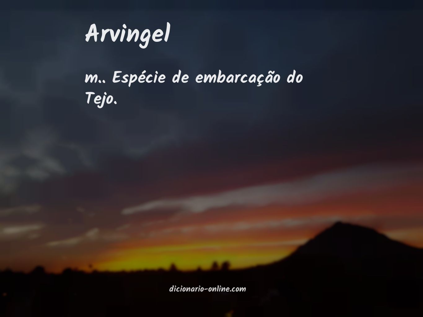 Significado de arvingel