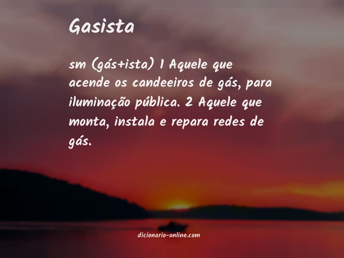 Significado de gasista