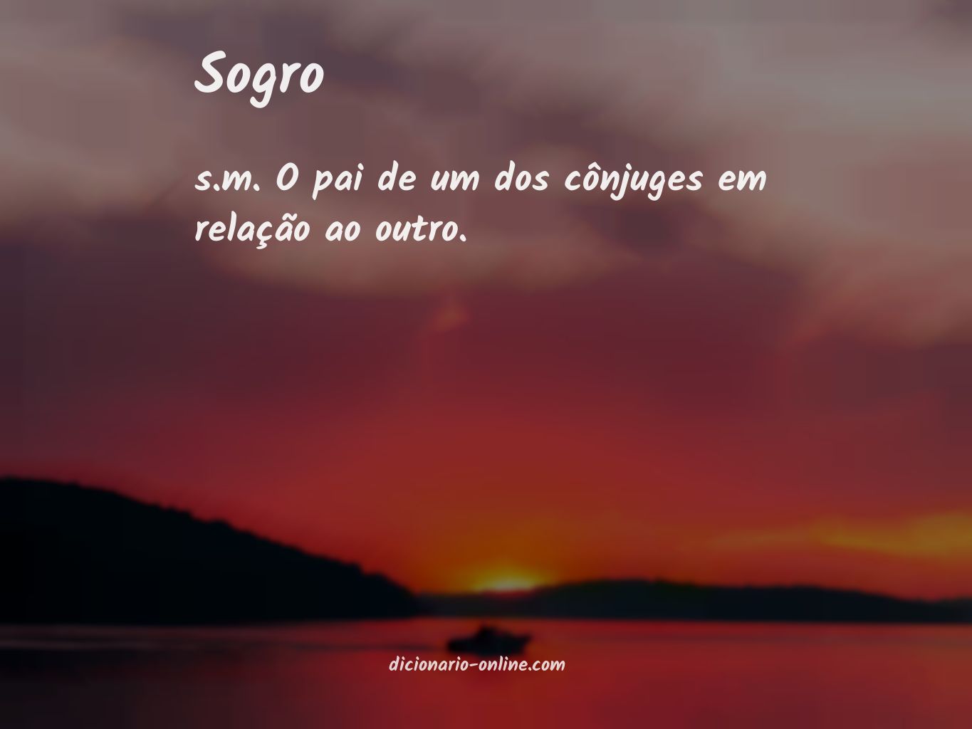 Significado de sogro