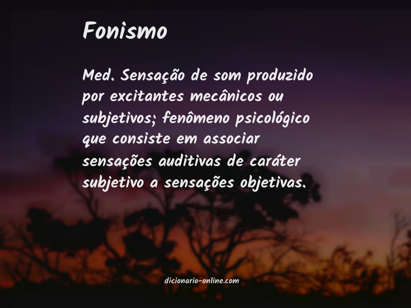 Significado de fonismo