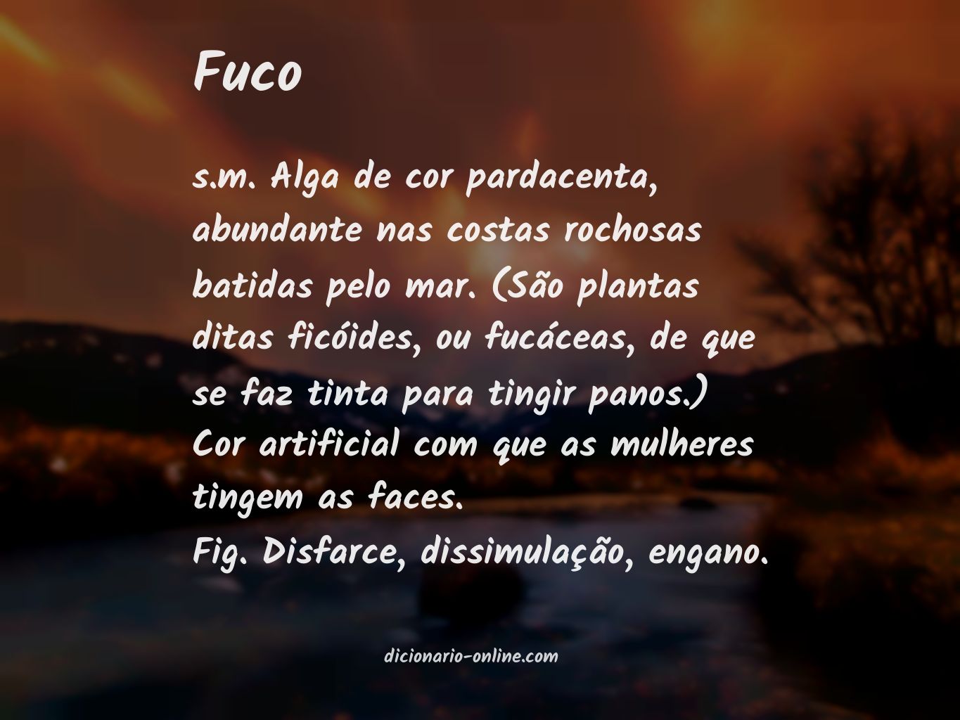 Significado de fuco