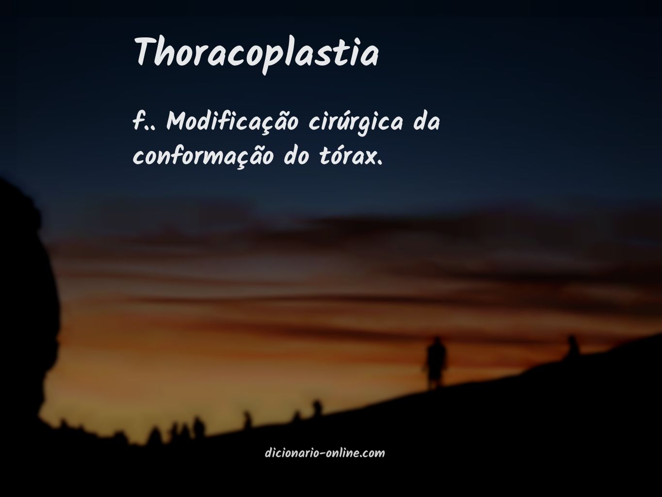 Significado de thoracoplastia