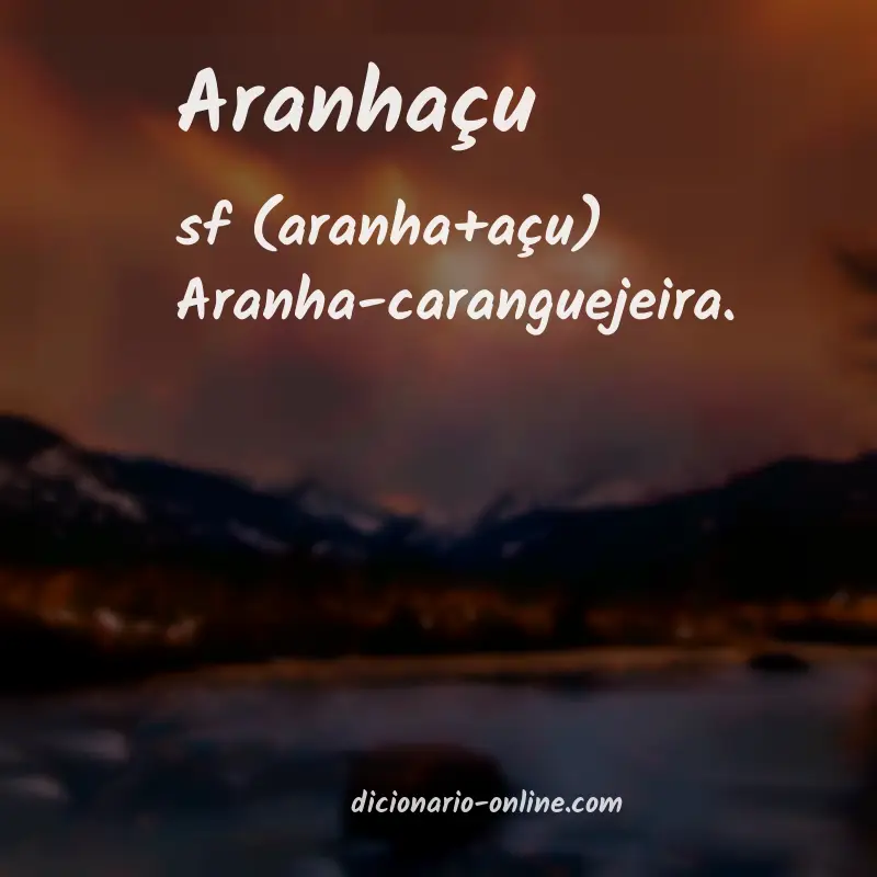 Significado de aranhaçu