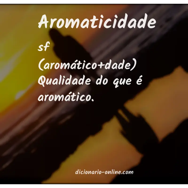 Significado de aromaticidade