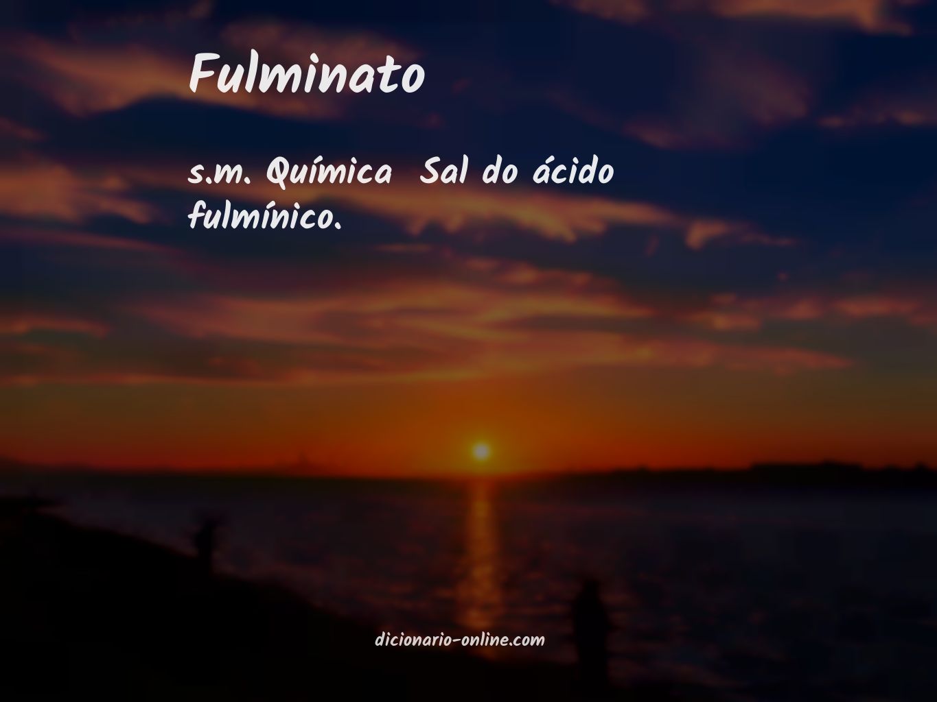 Significado de fulminato