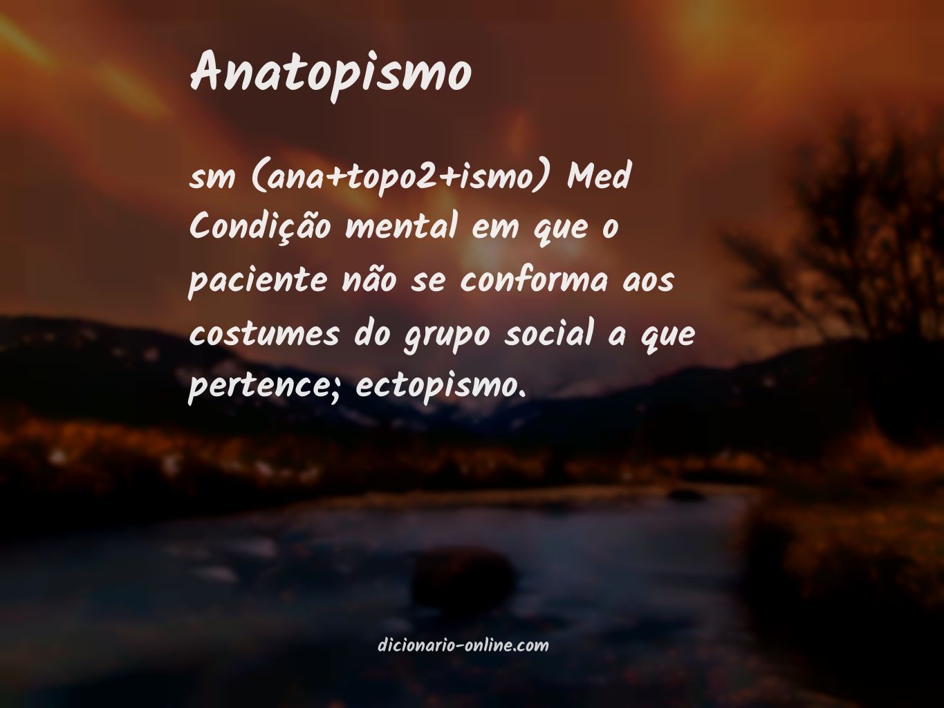 Significado de anatopismo