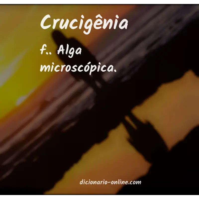 Significado de crucigênia