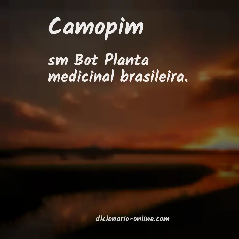 Significado de camopim