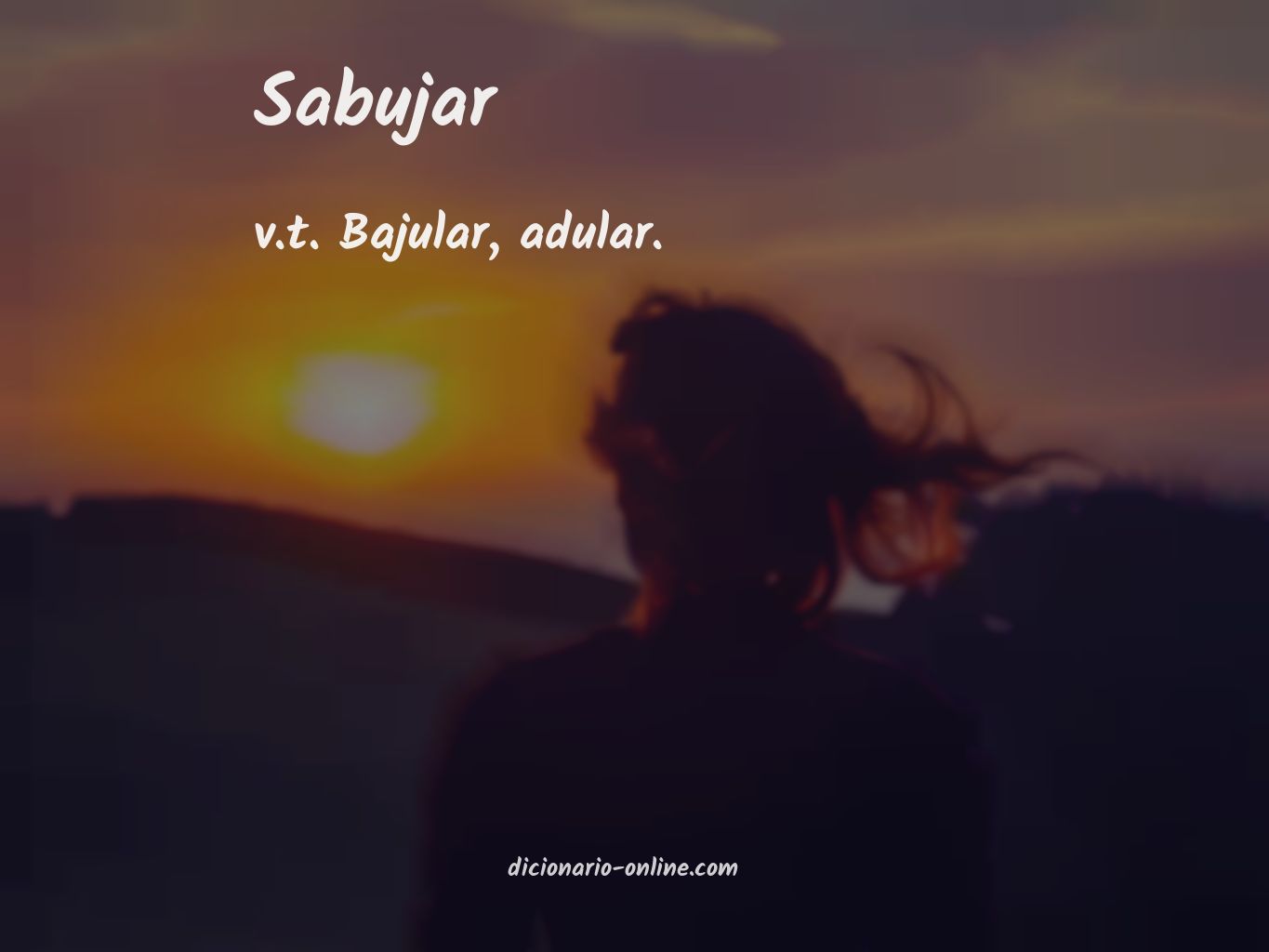 Significado de sabujar