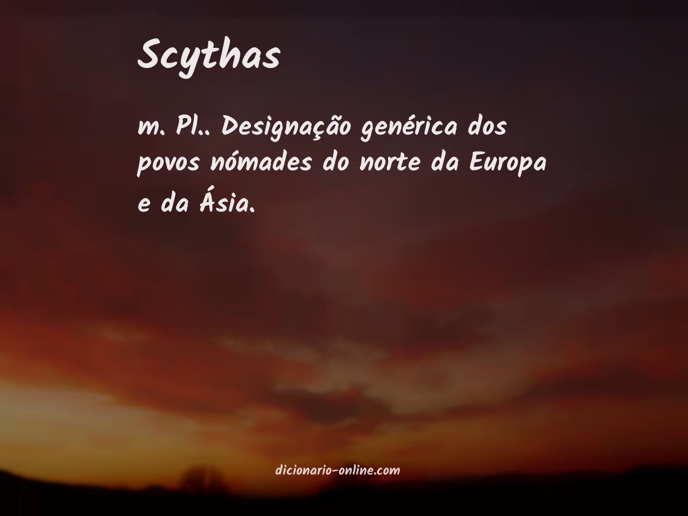 Significado de scythas